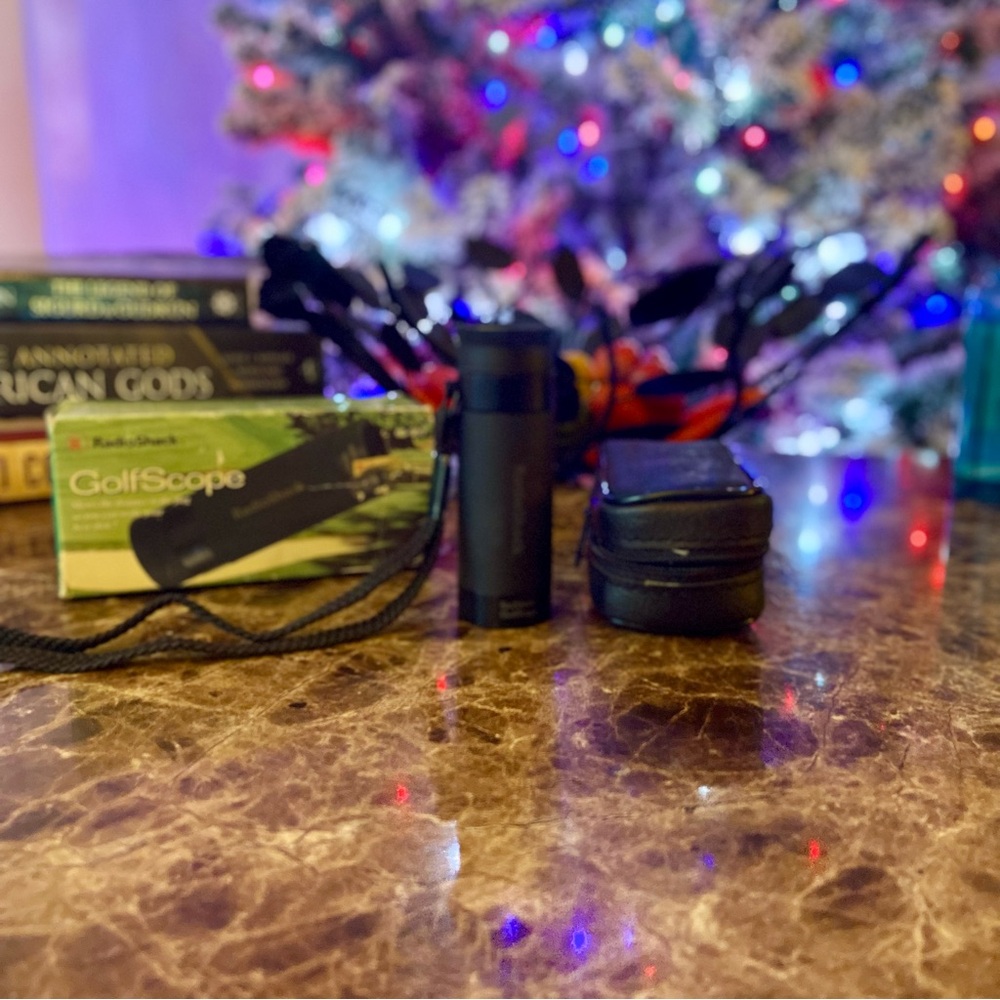 Vintage Radio Shack 5x20mm 63-980 Golf ascooe w/ case